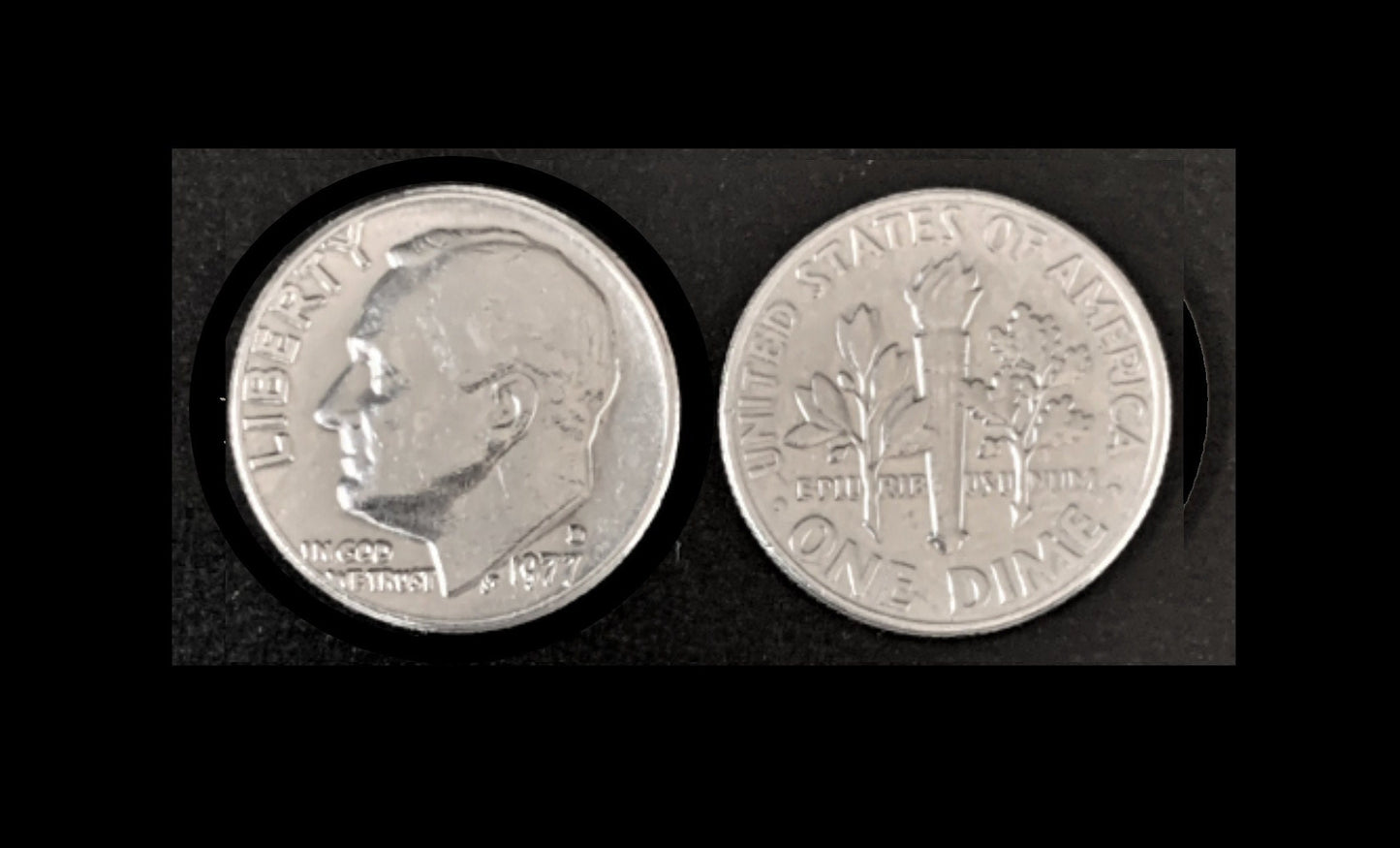 1977 D Roosevelt Dime - Excellent Condition