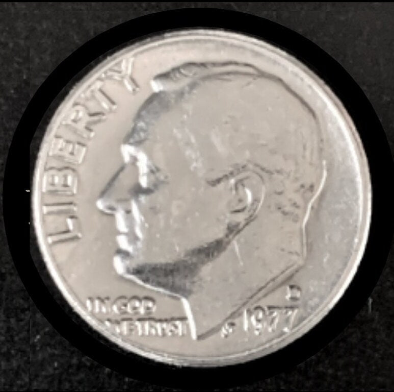 1977 D Roosevelt Dime - Excellent Condition