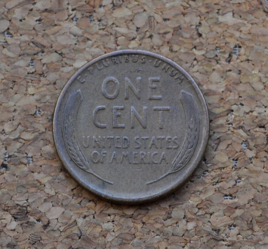 1928-S Wheat Penny - F/VF (Fine to Very Fine) Grade / Condition - San Francisco Mint - 1928S Wheat Ear Cent / 1928S Lincoln Wheat