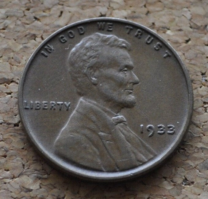 1933 Wheat Penny - Choose by Grade - Philadelphia Mint - 1933 Wheat Ear Cent - 1933-P / 1933P Cent