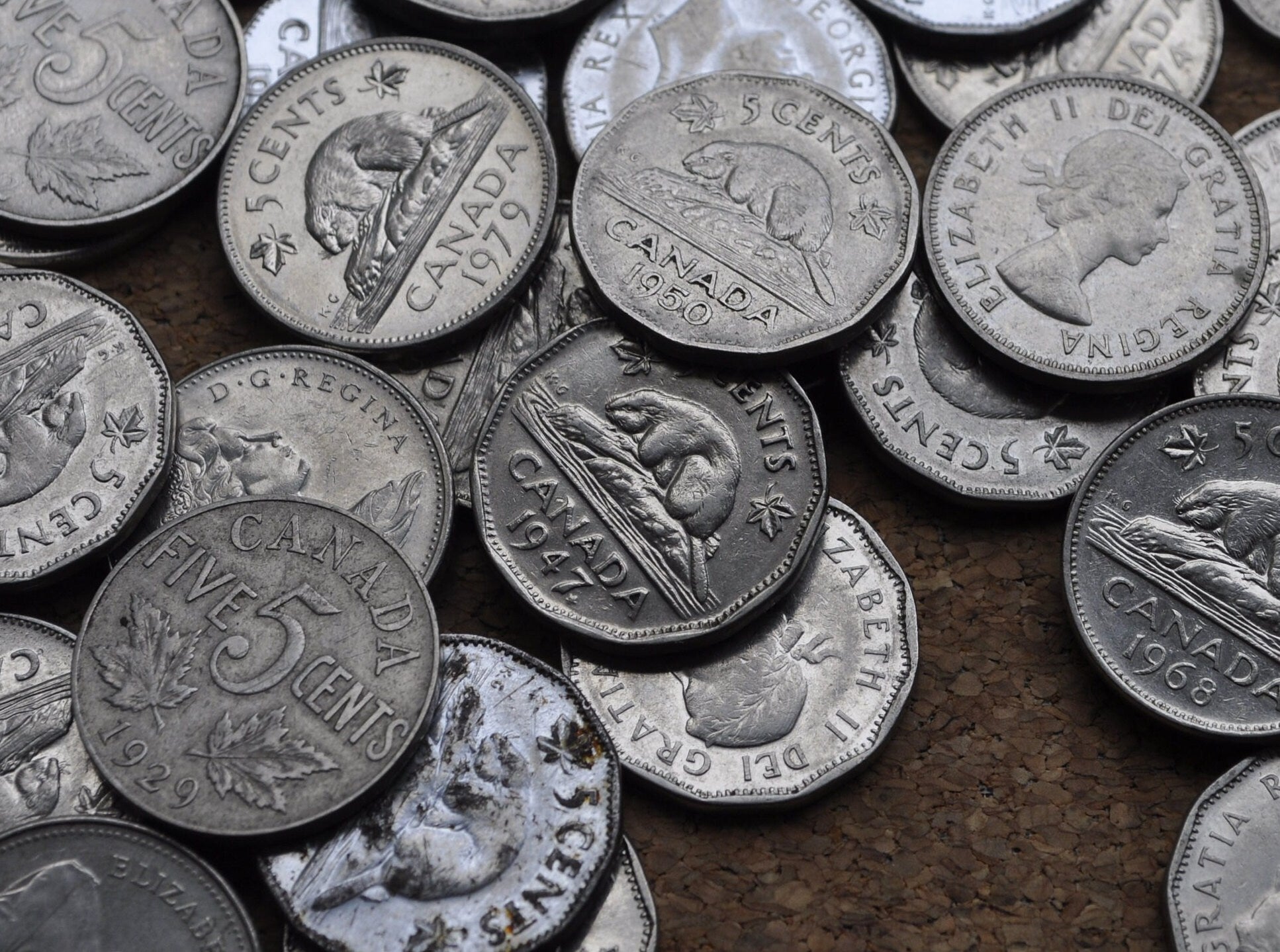 Canadian Nickels 1922 - 1991 - Choose By Date, Conditions Listed - Canada Nickels By Date - Excellent Conditions / High Grades