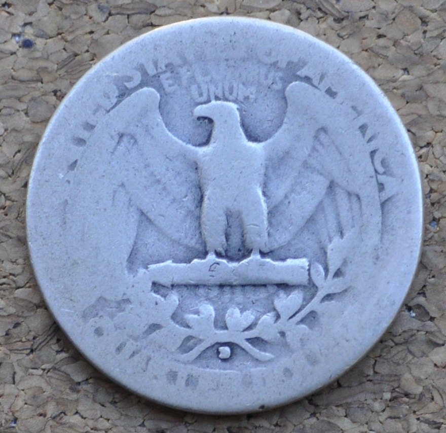 1932-S Washington Silver Quarter - G (Good) Condition - San Francisco Mint - Key Date Quarter 1932 S - 1932 S Washington Quarter Collection