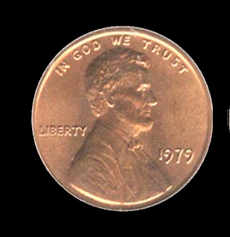 1979 Lincoln Memorial Penny Cent - EF XF - Extra Fine - Collectible Coin