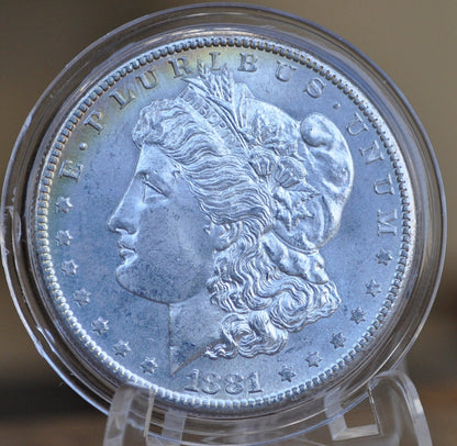 1881-S Morgan Silver Dollar - Choose by Grade / Condition - San Francisco Mint - 1881 S Morgan Dollar - High Grade, Beautiful