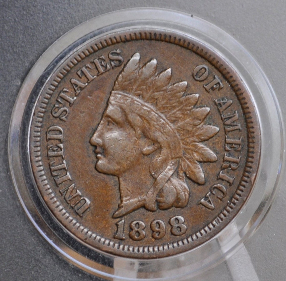 1898 Indian Head Penny - Choose by Grade / Condition - 1898 Indian Head Cent - 1898 Cent