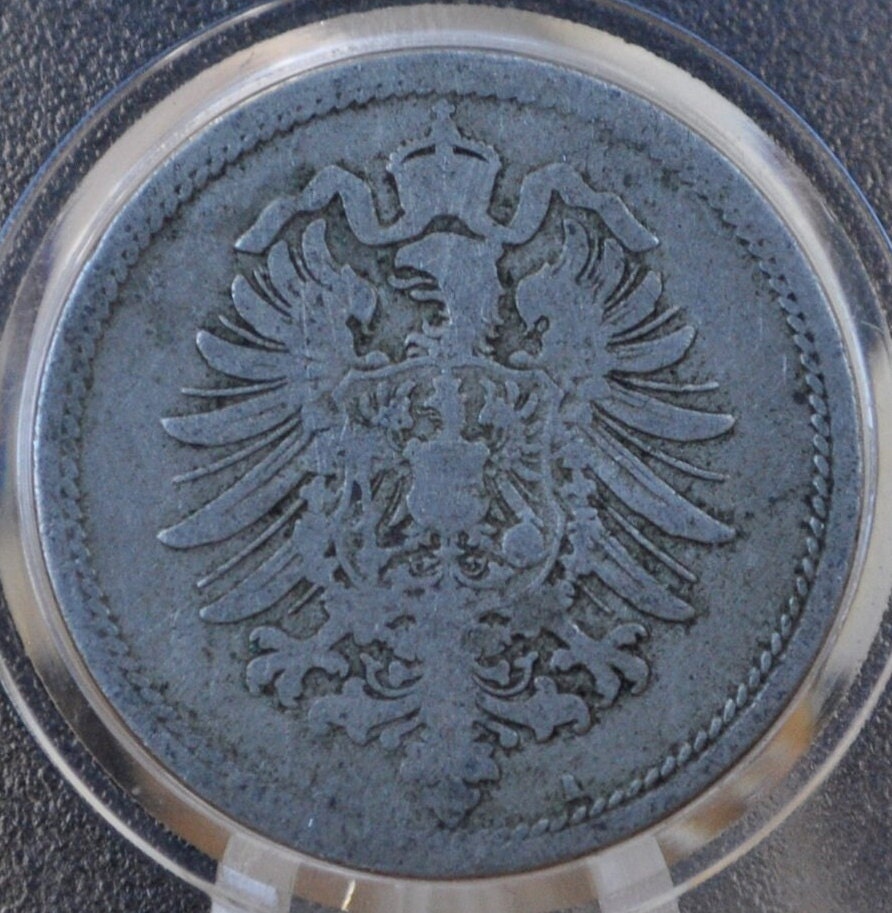 1889 German 10 Pfennig Deutsches Reich - Good condition - Second Reich of Germany 1889 - 1800s German Coin - Ten Pfennig 1889