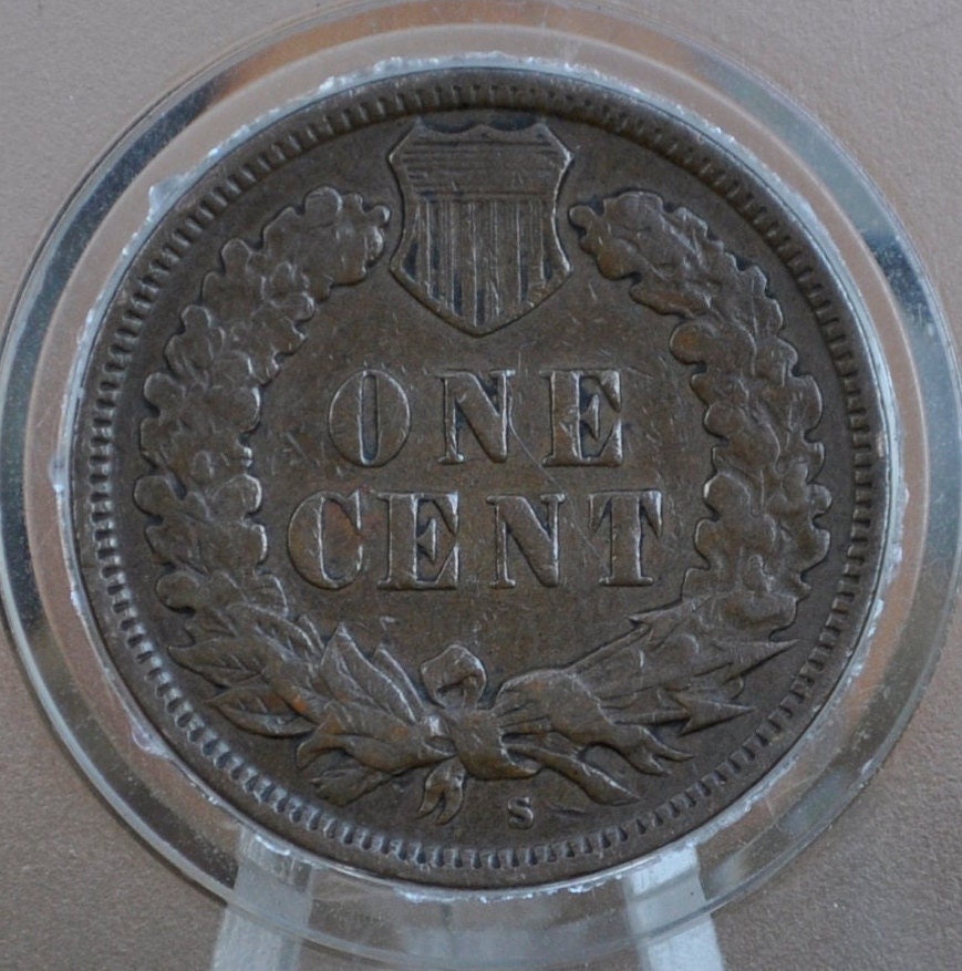 1908-S Indian Head Penny - Choose by Grade - Rare, Key Date - 1908 S US One Penny - 1908 S Indian Head Cent 1908 S