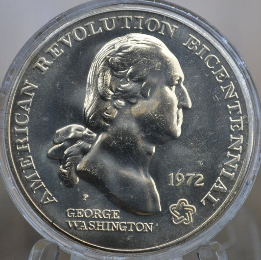American Revolution Bicentennial George Washington Commemorative Medal 1972 - Sons Of Liberty - Join or Die - Bronze, Large Medal