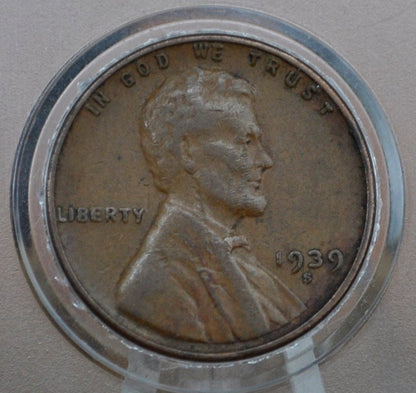 1939 P,D,S Wheat Pennies - Choose by Mint / Grade - Wheat Ear Cent 1939 Wheat Back Penny / Wheat Back 1939D Wheat Cent