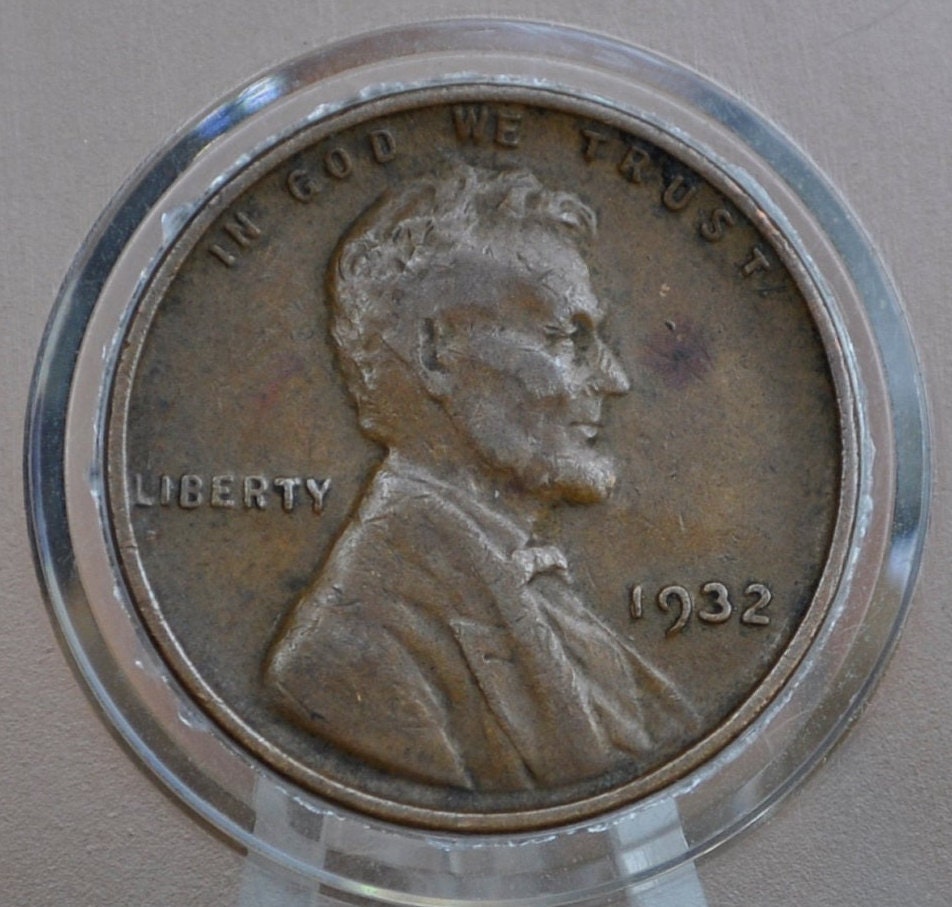 1932 Wheat Penny - XF (Extremely Fine) - Philadelphia Mint - 1932 P Wheat Ear Cent - Better Date & Mint for the 30's