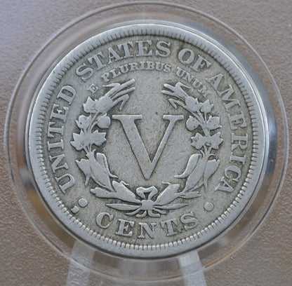 1912 D Liberty Head Nickel - Choose by Grade / Condition - Denver Mint - Liberty Nickel 1912 D Nickel 1912-D V Nickel