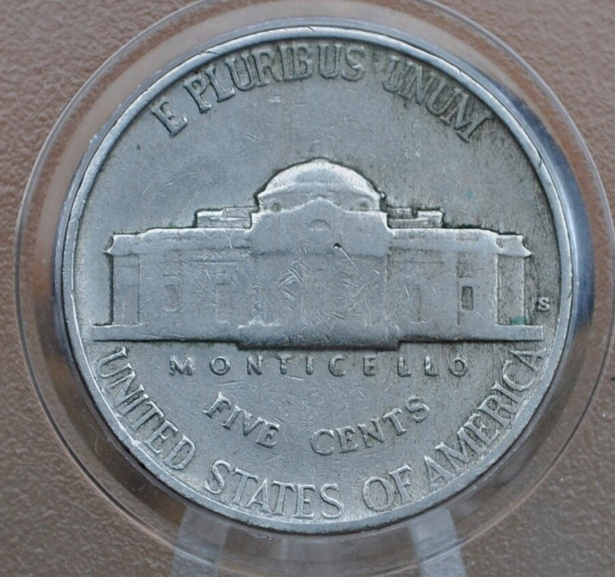 1941 PDS Jefferson Nickels - P,D,S - Choose by Mint Mark and Grade - 1941 S Jefferson Nickel 1941 D Jefferson Nickel 1941 P