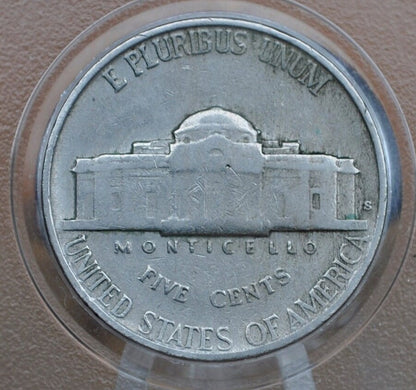 1941 PDS Jefferson Nickels - P,D,S - Choose by Mint Mark and Grade - 1941 S Jefferson Nickel 1941 D Jefferson Nickel 1941 P