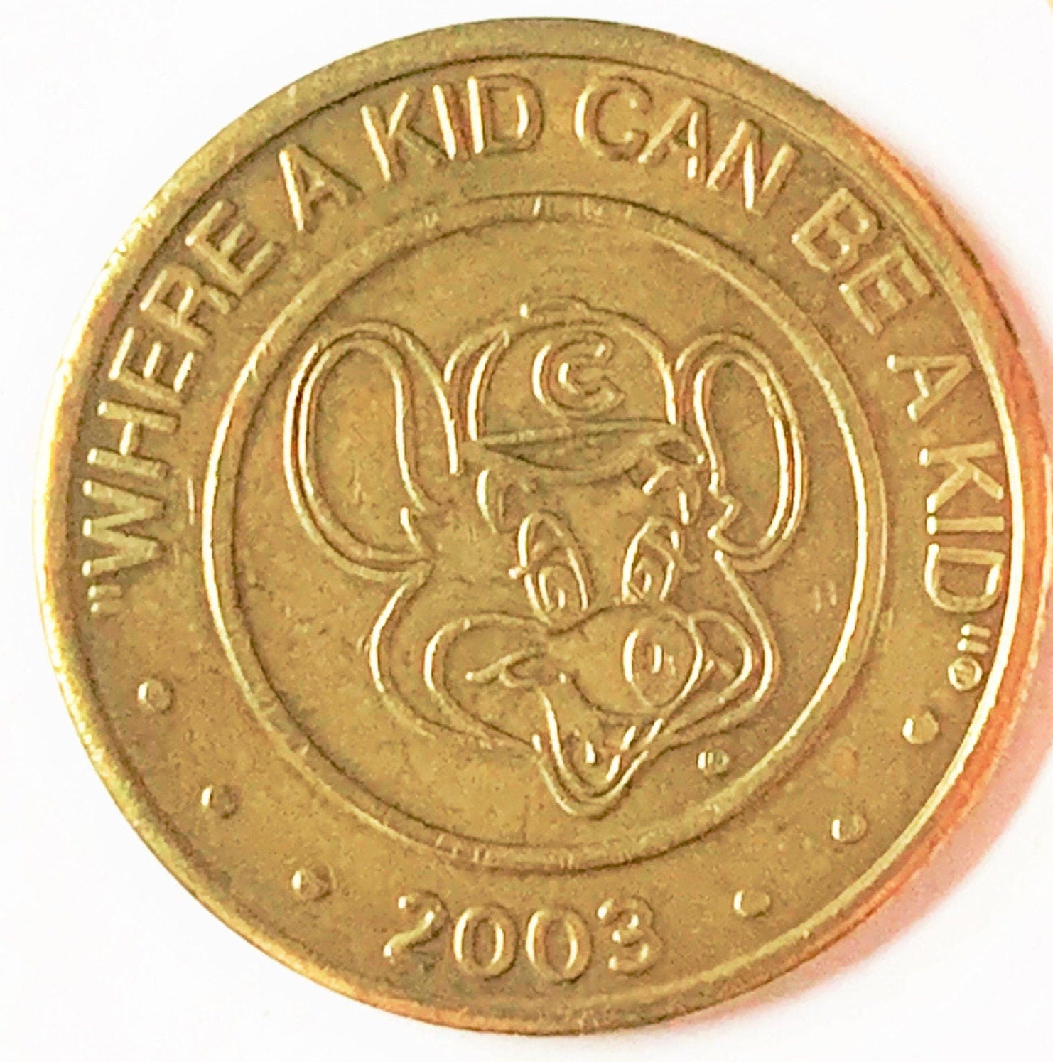 Chuck E. Cheese Tokens - 1980 to 2O13 - Retro Coin - ChuckECheese Token - Vintage Arcade Token - Where a Kid can be a Kid