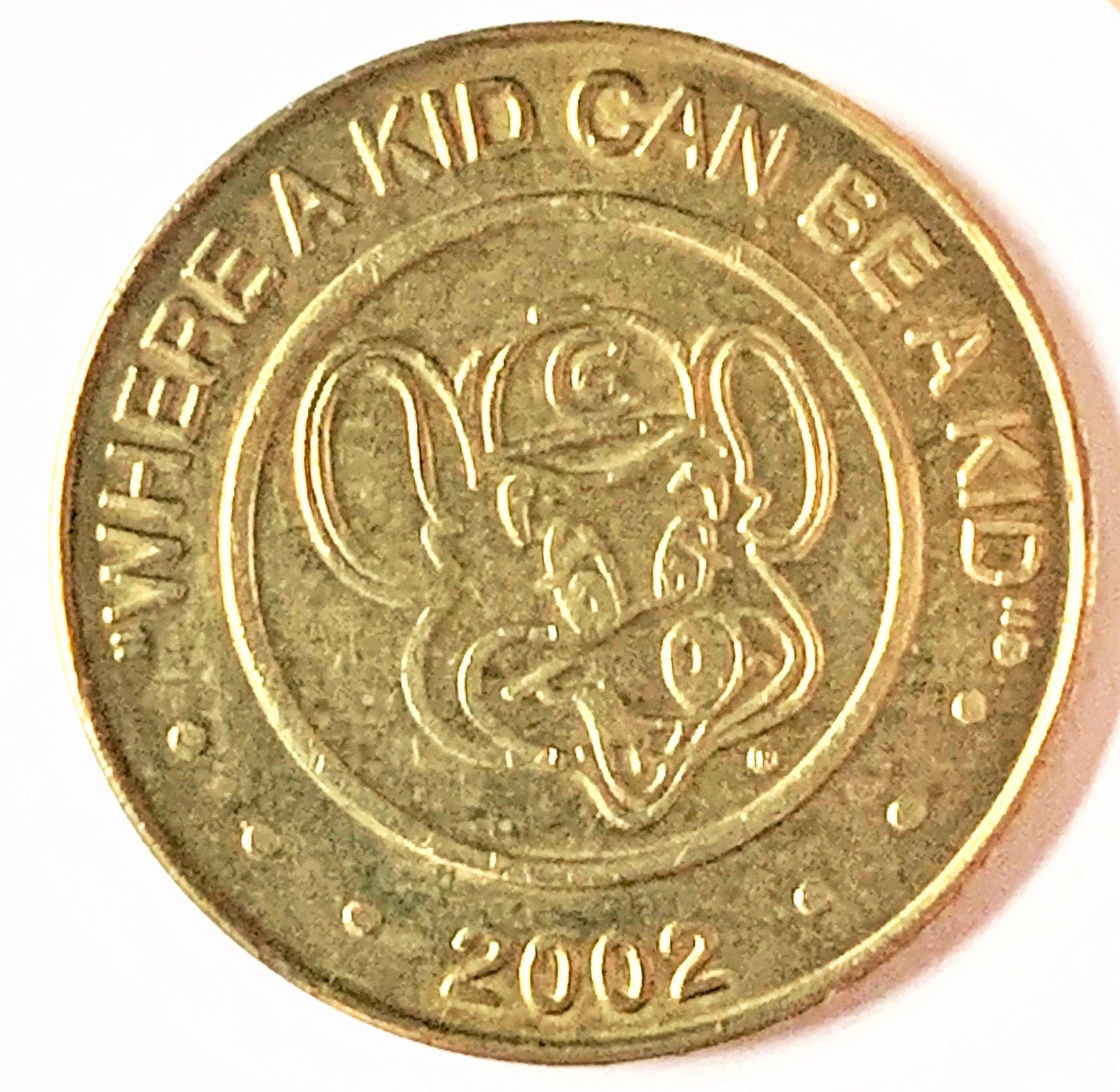 Chuck E. Cheese Tokens - 1980 to 2O13 - Retro Coin - ChuckECheese Token - Vintage Arcade Token - Where a Kid can be a Kid