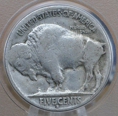 1935-S Buffalo Nickel - VG-AU (Very Good to About Uncirculated) Grades; Choose by Grade San Francisco Mint - 1935 S Indian Head Nickel 1935S