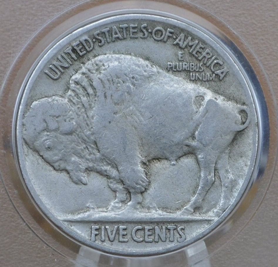 1930 Buffalo Nickel - F-XF (Fine to Extremely Fine) Grades; Choose by Grade - 1930 Indian Head Nickel 1930 - Philadelphia Mint - 1930 Nickel