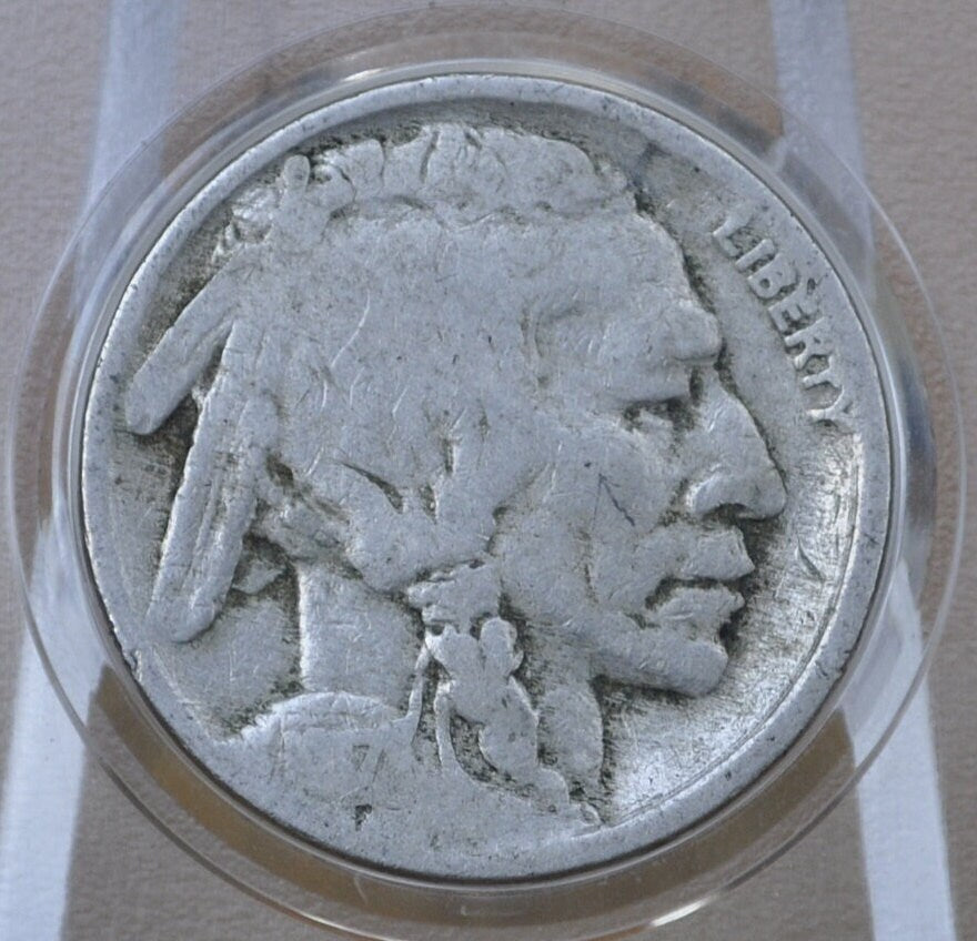 1917 Buffalo Nickel - G-VF (Good to Very Fine) Choose by Grade - 1917 P Indian Head Nickel 1917-P Buffalo Nickel 1917