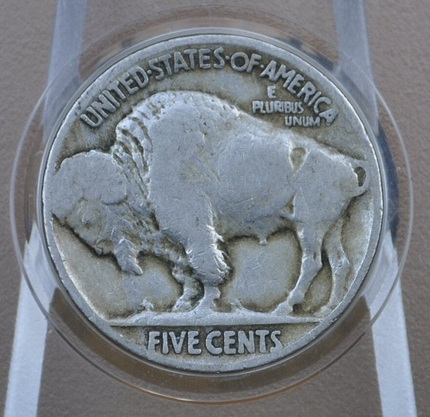 1923 Buffalo Nickel - VG-XF (Very Good to Extremely Fine) Grade - Philadelphia Mint - Vintage US Coin - 1923 P Nickel Indian Head 1923P