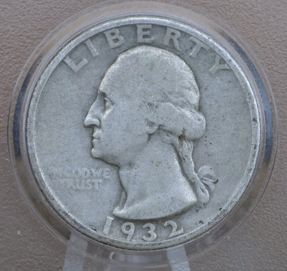 1932 Washington Silver Quarter - Choose by Grade / Condition - Philadelphia Mint 1932 P Quarter Silver Quarter 1932 P