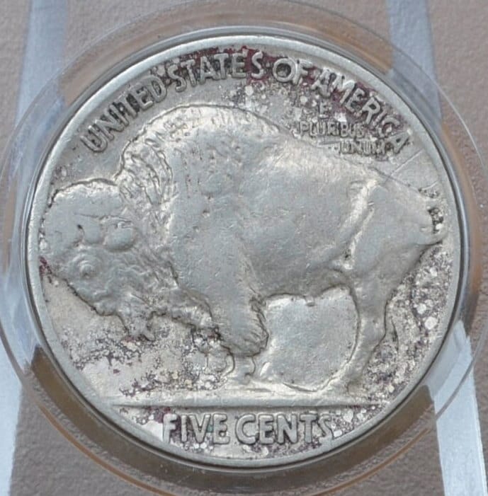 1925 Buffalo Nickel - Choose by Grade - Vintage US Coin - Buffalo Nickels - 1925 US 1925 Indian Head Nickel 1925