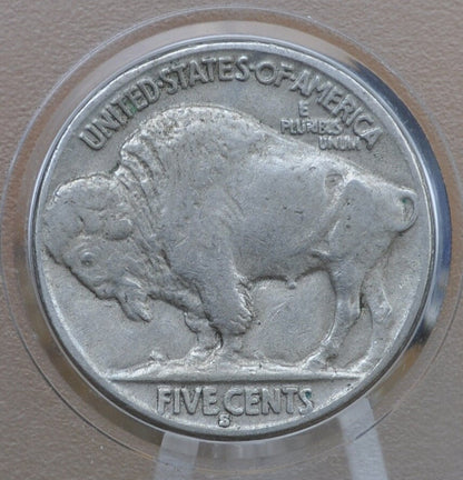 1936-S Buffalo Nickel - Choose by Grade VF-BU (Very Fine to Uncirculated) - San Francisco Mint - 1936 S Indian Head Nickel 1936 S
