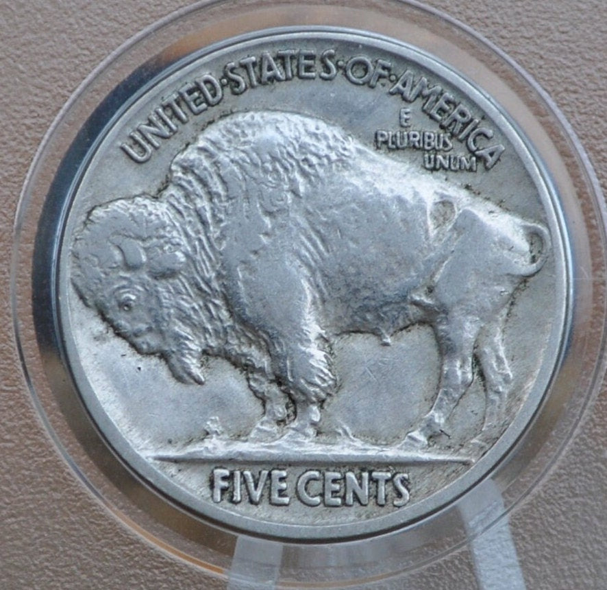 1937 Buffalo Nickel - Chose by Grade VF-BU (Very Fine to Uncirculated) Grades; - Philadelphia Mint - Indian Head Nickel 1937 P Nickel