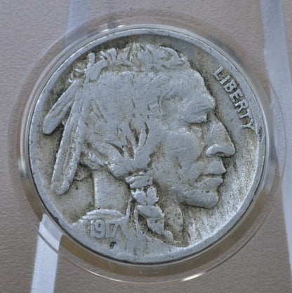 1917 Buffalo Nickel - Choose by Grade - 1917 P Indian Head Nickel 1917-P Buffalo Nickel 1917