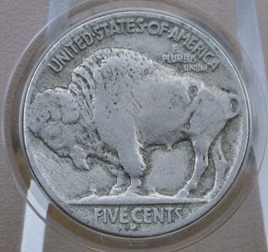 1934 D Buffalo Nickel - Choose by Grade / Condition - 1934-D Nickel 1934D Indian Head Nickel 1934 D - Denver Mint
