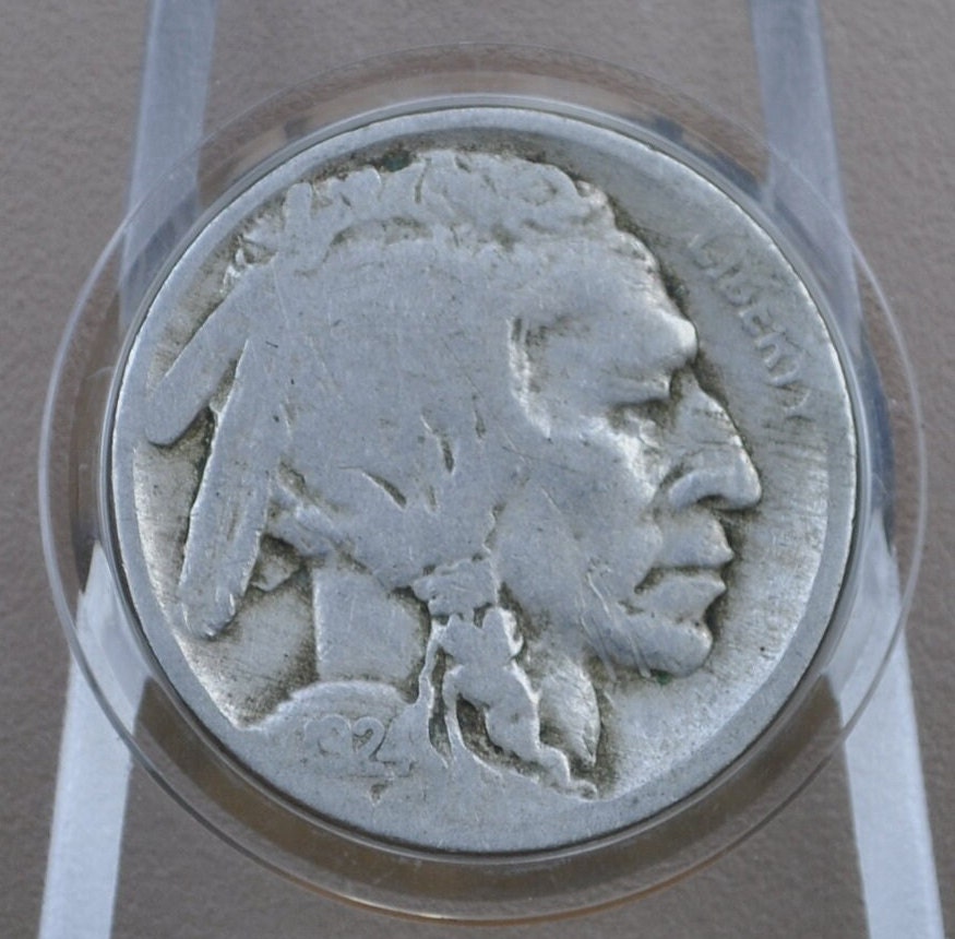 1924 Buffalo Nickel - VG to XF (Very good to Extremely Fine) Grade; Choose by Grade - Philadelphia Mint - 1924 P Nickel Indian Head 1924