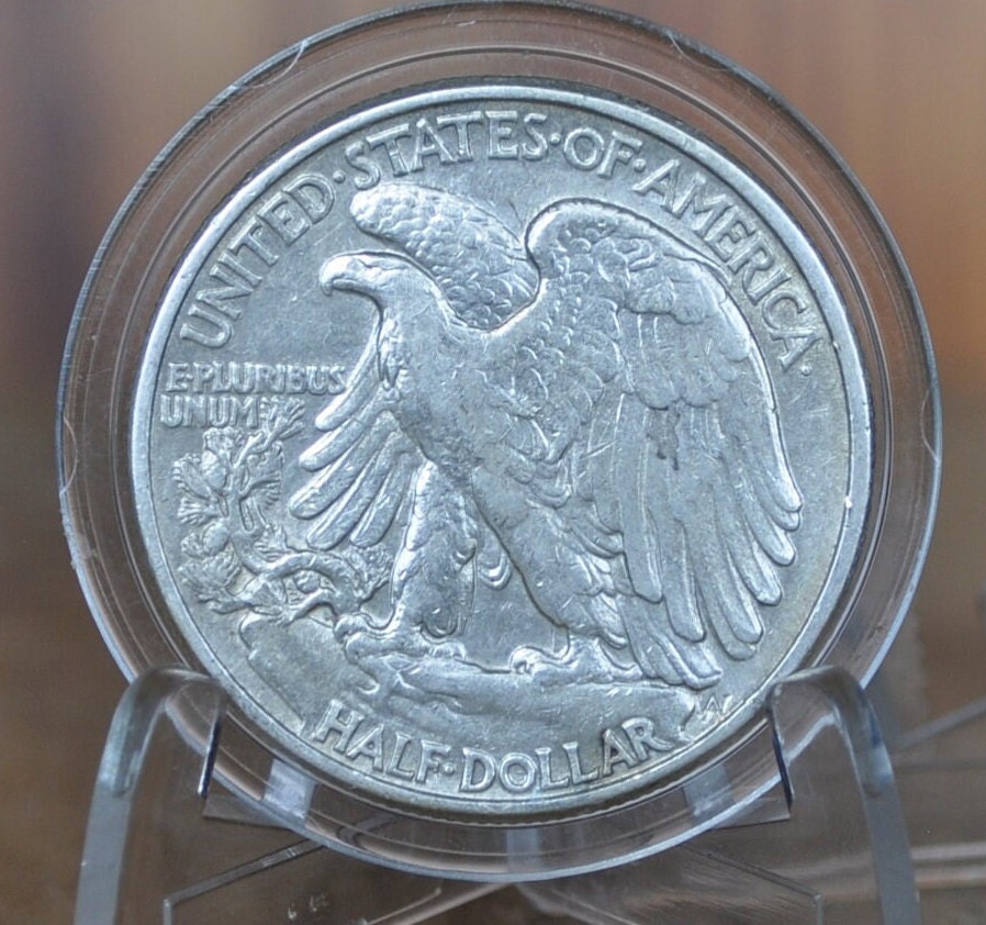1941 Walking Liberty Silver Half Dollar - Choose by Grade - WWII Era Half- 1941 P Wlh 1941 Half Dollar