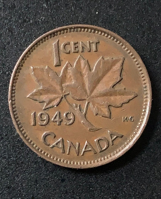 Canadian Small Cent - King George VI - 1948 to 1952 - Select Year(s) / Quantity