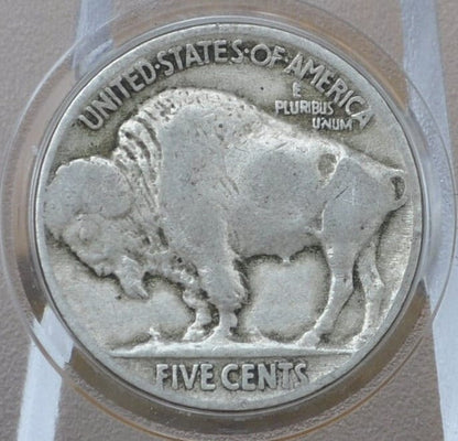 1925 Buffalo Nickel - G-VF (Good to Very Fine), Choose by Grade - Vintage US Coin - Buffalo Nickels - 1925 US 1925 Indian Head Nickel 1925