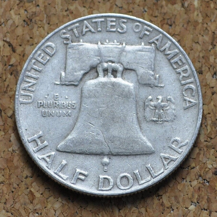 1959 Franklin Half Dollar P&D Mints - Circulated to BU, Choose by Grade and Mint - 1959 Silver Half Dollar 1959 D Franklin Half Dollar 1959P