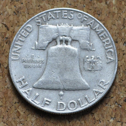 1959 Franklin Half Dollar P&D Mints - Circulated to BU, Choose by Grade and Mint - 1959 Silver Half Dollar 1959 D Franklin Half Dollar 1959P