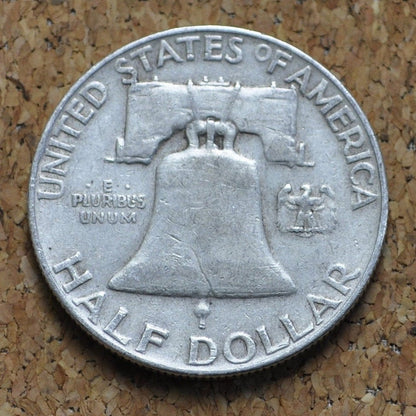 1959 Franklin Half Dollar P&D Mints - Circulated to BU, Choose by Grade and Mint - 1959 Silver Half Dollar 1959 D Franklin Half Dollar 1959P