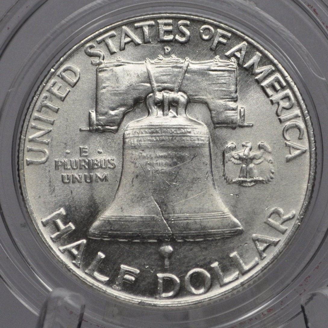 1959 Franklin Half Dollar P&D Mints - Circulated to BU, Choose by Grade and Mint - 1959 Silver Half Dollar 1959 D Franklin Half Dollar 1959P