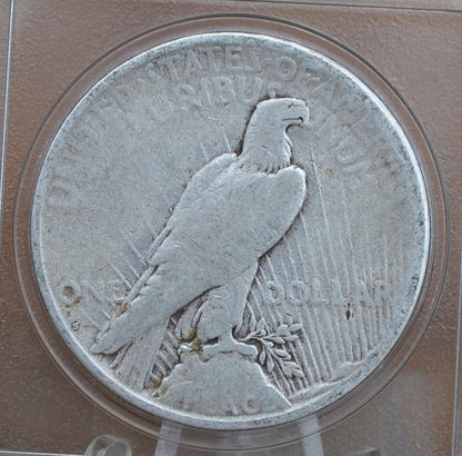 1924-S Peace Silver Dollar - Choose by Grade - 1924 S Silver Dollar - Lower Mintage - 1924S Silver Dollar Peace -San Francisco Mint