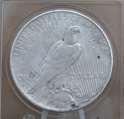 1925-S Peace Silver Dollar - Choose by Grade, VF-XF (Very to Extremely Fine) - San Francisco Mint - 1925 S Peace Dollar 1925 Silver Dollar
