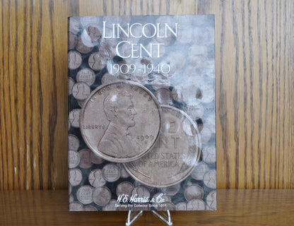 Lincoln Wheat Penny and Indian Head Cent Coin Album, Choose by Type - Coin Collecting Supplies - Whitman Albums HE Harris Albums, + More!