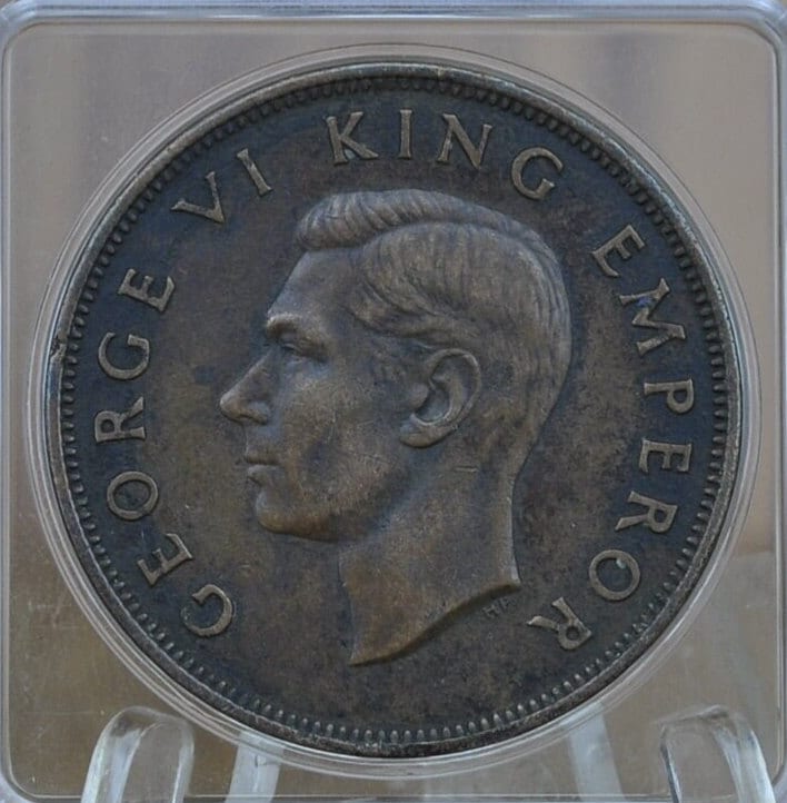 1940s-1960s New Zealand Pennies - Choose by Date - Great Condition / Detail - King George - Collectible New Zealand Coins - Great Design