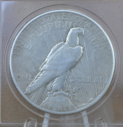 1924-S Peace Silver Dollar - Choose by Grade - 1924 S Silver Dollar - Lower Mintage - 1924S Silver Dollar Peace -San Francisco Mint