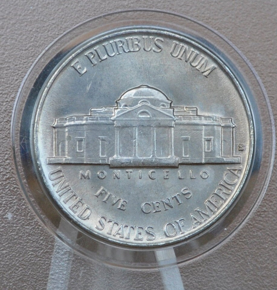 1947 PDS Jefferson Nickels - P,D,S - Choose by Mint Mark and Grade - 1947 S Jefferson Nickel 1947 D Jefferson Nickel 1947 P