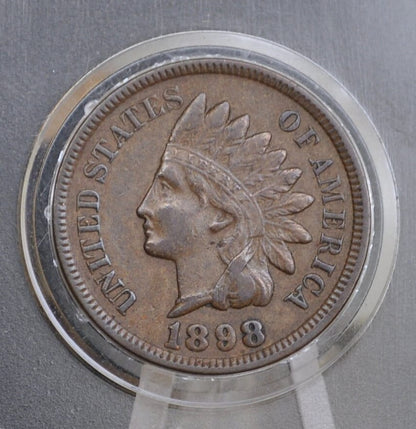 1898 Indian Head Penny - Choose by Grade / Condition - 1898 Indian Head Cent - 1898 Cent