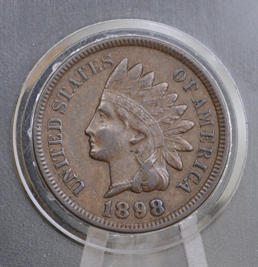 1898 Indian Head Penny - Choose by Grade / Condition - 1898 Indian Head Cent - 1898 Cent