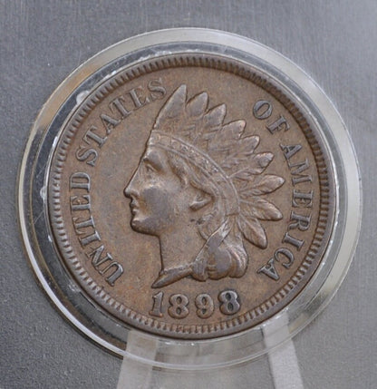 1898 Indian Head Penny - Choose by Grade / Condition - 1898 Indian Head Cent - 1898 Cent