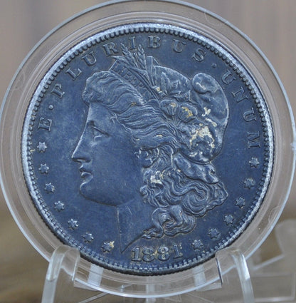 1881-S Morgan Silver Dollar - Choose by Grade / Condition - San Francisco Mint - 1881 S Morgan Dollar - High Grade, Beautiful