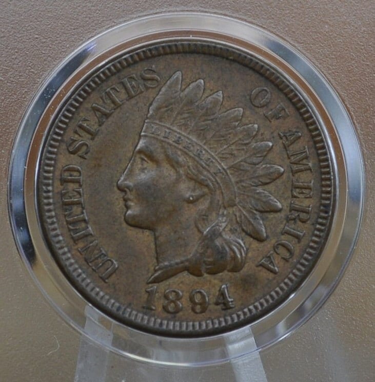 1894 Indian Head Penny - Choose by Grade / Condition - 1894 Indian Head Cent - 1894 Penny - 1894 Cent, Better Date
