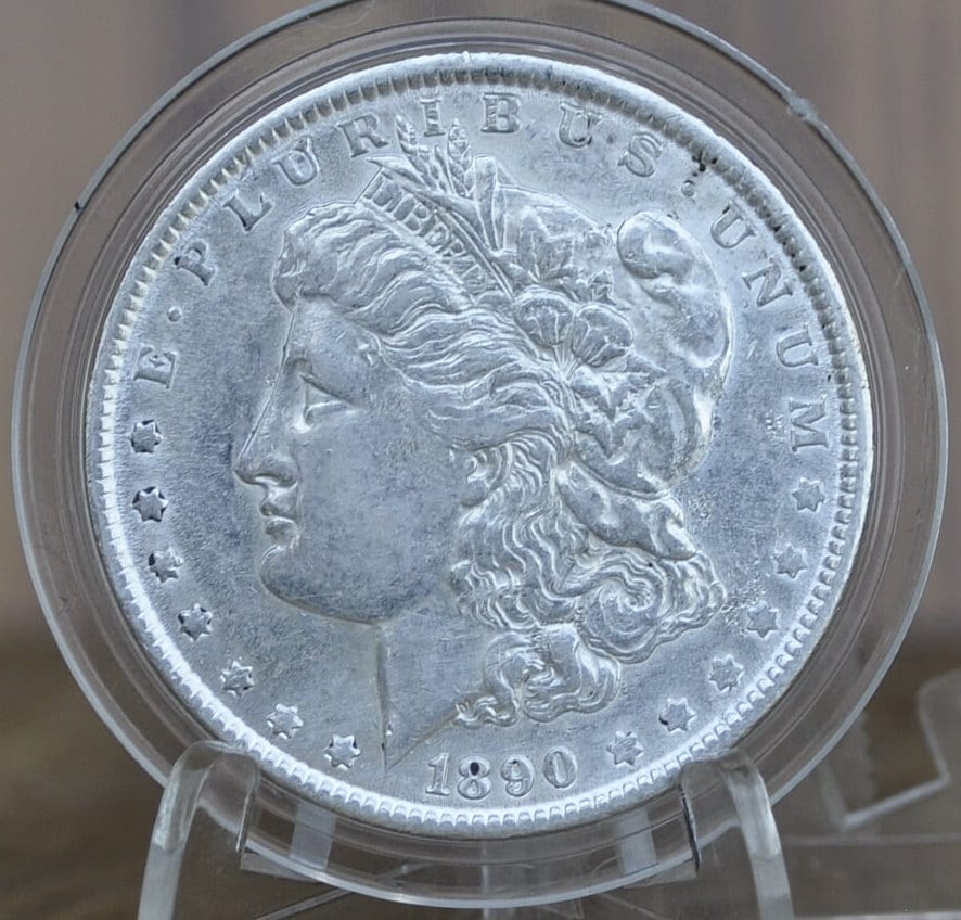 1890 Morgan Silver Dollar - Choose by Grade / Condition - Philadelphia Mint - 1890 P Morgan Silver Dollar 1890 - Beautiful Coin
