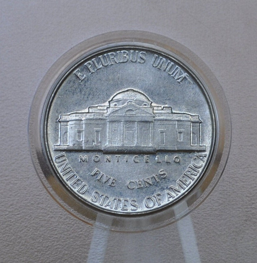 1956 P&D Jefferson Nickel - Choose by Grade and Mint - Denver Mint, Philadelphia Mint - 1956 Nickel